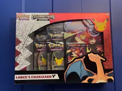 Pokemon TCG Celebrations Collection Lance's Charizard V Box 820650101625 - Image 1