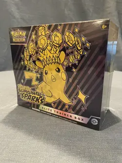 Pokemon TCG Surging Sparks Elite Trainer Box ETB NEW SEALED - Image 1