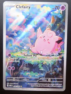 Clefairy 094/088 (IR) Pokemon Perfect Order Full Art Illustration Rare M/NM - Image 1