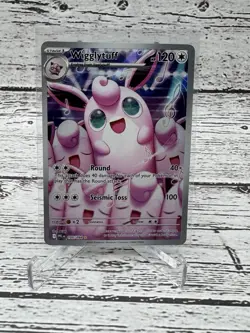 Pokemon Phantasmal Flames PFL EN Wigglytuff - 105/094 IR NM - Image 1