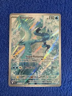 Pokemon Journey Together Articuno 161/159 Illustration Rare NM - Image 1