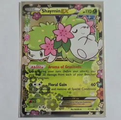 Pokemon TCG Shaymin EX XY148 XY Promo Holo Basic Grass 110 HP EN - Image 1