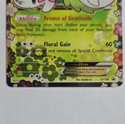Pokemon TCG Shaymin EX XY148 XY Promo Holo Basic Grass 110 HP EN - Image 3