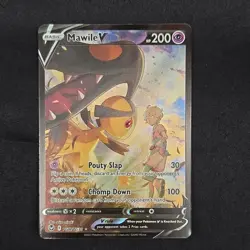 Pokemon TCG Mawile V TG17/TG30 Silver Tempest Ultra Rare Full Art Holo 200HP - Image 1