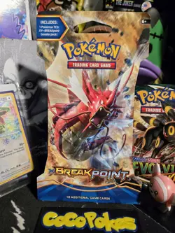 2016 Pokemon TCG XY Breakpoint Sleeved Booster Pack Sealed* - Image 1