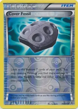 Pokemon - Cover Fossil - 79/101 - Uncommon - Reverse Holo - Plasma Blast - NM - Image 1