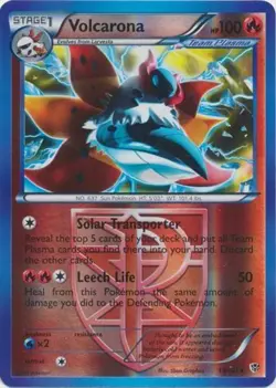 Pokemon - Volcarona - 13/101 - Rare - Reverse Holo - Plasma Blast - NM - Image 1