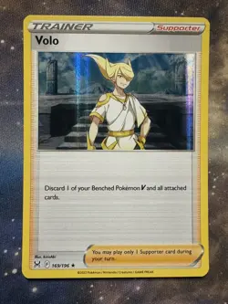 Pokemon TCG Volo Sword & Shield - Lost Origin 169/196 Holo Rare - Image 1