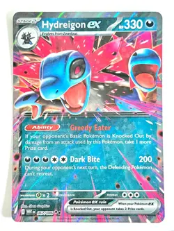Hydreigon ex 067/086 Double Rare White Flare Pokemon TCG Pack Fresh Near Mint NM - Image 1