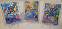 Pokemon TCG First Partner Promo Holo Litten Rowlet Popplio - Image 1
