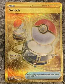 Switch 206/165 Hyper Rare 151 Pokemon Near Mint - Image 1
