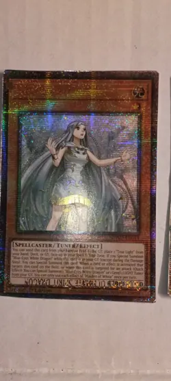 Blue-Eyes Ultimate Spirit maiden of white, wishes for eyes of blue MISPRINT 🚨🤯 - Image 2