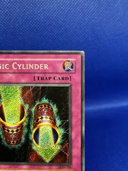 Yugioh Magic Cylinder LON-104 Labyrinth of Nightmare Secret Rare LP - Image 4