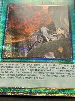 3x Nadir Servant | RA01-EN062 | Quarter Century Secret Rare | NM | YuGiOh! - Image 2