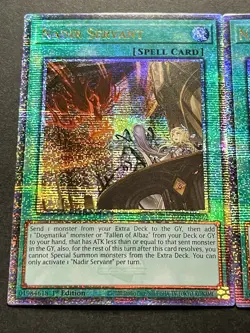3x Nadir Servant | RA01-EN062 | Quarter Century Secret Rare | NM | YuGiOh! - Image 3