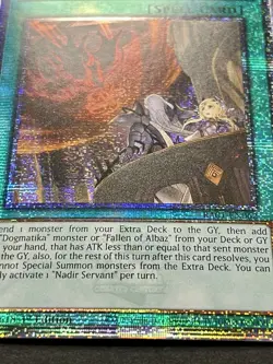 3x Nadir Servant | RA01-EN062 | Quarter Century Secret Rare | NM | YuGiOh! - Image 4