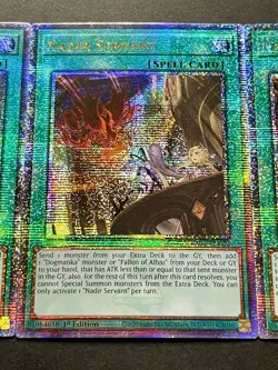 3x Nadir Servant | RA01-EN062 | Quarter Century Secret Rare | NM | YuGiOh! - Image 5