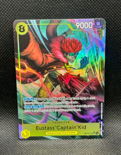 EUSTASS CAPTAIN KID - One Piece OP10-112 - AA Alt Art Super Rare - Royal Blood - Image 1