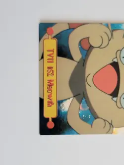 Pokemon Topps TV11 #53 Meowth Holo Foil Puzzle Card - Series 1- Near Mint - Image 4