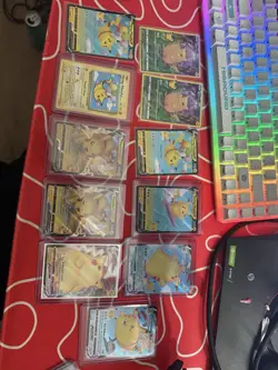Pikachu V/VMAX/Full Art 11 Card Lot - Image 1