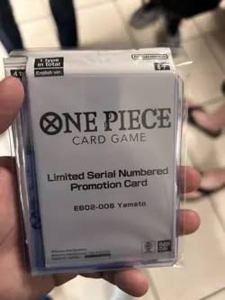 One Piece TCG Sealed Serial Numbered Promotion Card EB02-006 Yamato English - Image 1