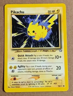 Pikachu (70/111) - Neo Genesis Pokemon Card - Image 1