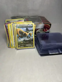 Pokemon Card Lot Vintage Holo Rare Collection Cards E reader with top loaders - Image 1