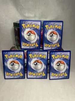 Pokemon Card Lot Vintage Holo Rare Collection Cards E reader with top loaders - Image 3