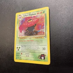 Erika's Vileplume Holo Gym Heroes Set Pokemon Card 5/132 - Image 3