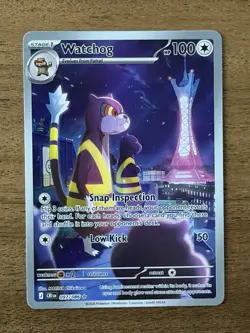 Watchdog (97/86) Holo Chaos Rising Illustration Rare Pokemon Card NM (#1) - Image 1