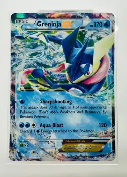Pokemon TCG Greninja EX Black Star Promo Holo Card XY20 - HP - Image 1