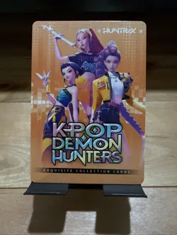 NEW! KPop Demon Hunters Collector Photo Card #SR 001 Holographic - Rumi - Image 2