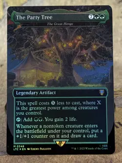 The Party Tree (foil) #348 - The Lord of the Rings - Magic the Gathering MTG - Image 1