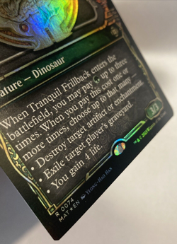 MTG Tranquil Frillback SHOWCASE FOIL March of the Machine: The Aftermath 74 NM - Image 2