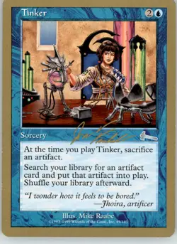 Tinker - 2000 Jon Finkel World Championship Decks - MP Magic - Image 1