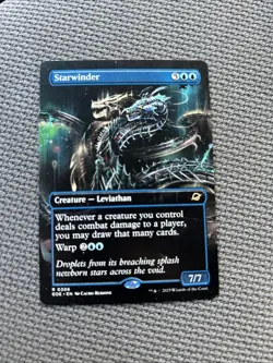 Starwinder (0306) (Borderless) Edge of Eternities NM-M Unplayed MTG Regular - Image 1