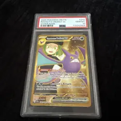 Pokemon S&V Destined Rivals #242 FA Gold Team Rocket's Crobat PSA 10 Gem Mint - Image 3