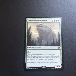 MTG Craterhoof Behemoth Commander Masters - Image 1
