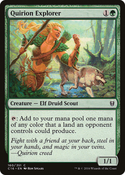 Quirion Explorer 160 C16 Commander 2016 MTG Magic NM - Image 1