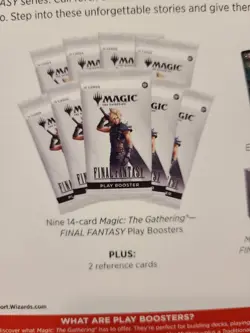 MTG Magic Final Fantasy Fat Pack Bundle Box Factory Sealed w/ 9 Packs - Image 3