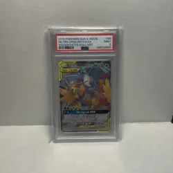 Pokemon 2019 Moltres & Zapdos & Articuno GX 66/68 Full Art Hidden Fates PSA 9 - Image 1