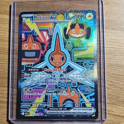 Rotom ex 126/094 Full Art Holo Ultra Rare Pokemon TCG Basic HP 190 - Image 1