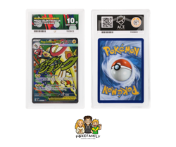 Pokemon Ascended Heroes Mega Eelektross EX 266/217 MA ACE 10 Gem Mint - Image 1