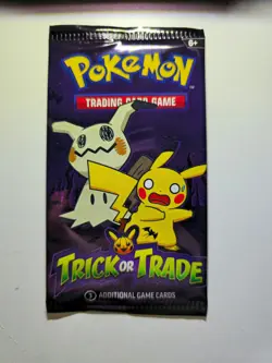 Holo In Every Pack! - 5× 2023 Pokemon Trick or Trade Boosters Halloween Bundle - Image 2