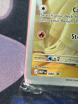 Pokemon Chaos Rising Fennekin Pokemon Center 080 Stamped Sealed Promo Card - Image 3