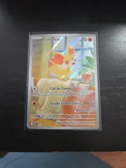 Fennekin 080 Pokemon Center Stamped Promo | Chaos Rising Pokemon - Image 1