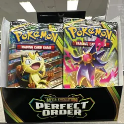 Pokemon TCG Mega Evolution Perfect Order Booster Packs 3x (10 packs)English - Image 3