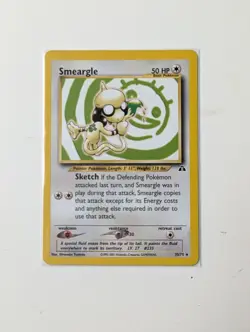 Smeargle 30/75 Neo Discovery - Rare Non Holo Pokemon Card - NM - Image 1