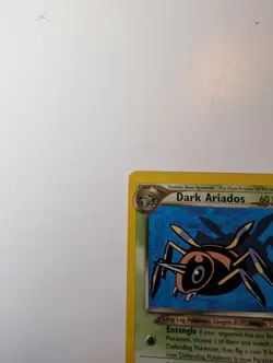 Pokemon TCG Dark Ariados Neo Destiny Card 17/105 Regular Rare - Image 2