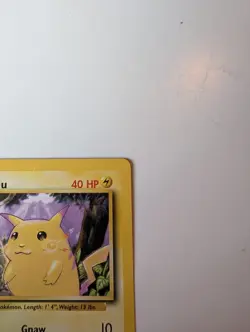 Pokemon TCG Pikachu Base Set Regular Card 58/102 - Image 3